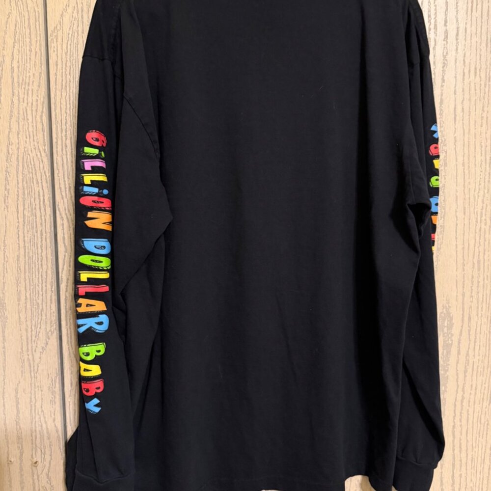 Billion Dollar Baby Men’s Long sleeve T-shirt, Black, XL - Picture 5 of 8